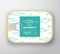 Canned Fish Label Template. Abstract Vector Fish Aluminium Container with Label Cover. Packaging Design. Modern