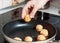 Canned salmon meatballs preparation