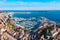 Cannes aerial panoramic view, France