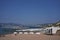 Cannes, France - June 16, 2021 - Boulevard Jean Hibert - promenade early in the morning