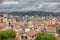 Cannes France roof rooftop apartment real estate Provence Cote Azur french riviera home property housing tiled tile crowded centre