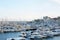 Cannes old harbor boats and yachts, french riviera