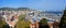 Cannes panorama, France