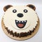 Cannoli Bear Face Cake - Fun And Whimsical Birthday Party Dessert