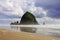 Cannon Beach with Haystack Rock, Pacific Northwest, Oregon Coast