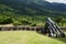 Cannon in Brimstone Hill Fortress, Saint Kitts and Nevis.