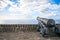 Cannon faces the Caribbean Sea at Brimstone Hill Fortress on Saint Kitts