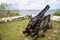 Cannon facing Pacific Ocean