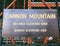 Cannon Mountain altitude indicator
