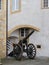 Cannon at the Murten Castle in Switzerland