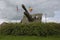 Cannon next to the monument in memory of the 82nd Airborne Division in Werbomont