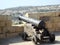 Cannon on ramparts