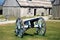 Cannon on the wall at Fort Michilimackinac
