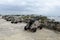 Cannons of El Morro fortress at Havana