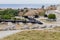 Cannons at La Cabana fortress in Havana, Cub