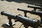 Cannons at Les Invalides Paris France