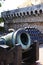 Cannons at the palace in Monaco