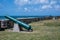 Cannons at Pointe du Diable, View Grand Port, Mauritius