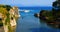 Cannons in the Venetian Castle of Agia Mavra - Greek island of Lefkada