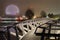 Canoe Bridge Night, Vancouver