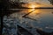 Canoe in Lake