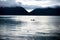 Canoe at Maninjau lake, Sumatra, Indonesia