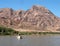 Canoe on the Orange river