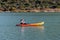 Canoe paddling on Vransko Lake Nature Park