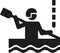 Canoe slalom pictogram