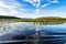 Canoe tour on the Pantanal Marimbus in Andarai, Bahia, Brazil, Chapada Diamantina