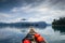 Canoe trip on Cheow Lan Lake, Khao Sok, Thailand