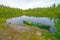 Canoe on a Wilderness Shore