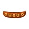 Canoe Wooden Boat, Native American Indian Culture Symbol, Ethnic Object From North America Isolated Icon