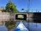 Canoeing through the canals of Bolsward