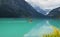 Canoeing Lake Louise, Banff NF