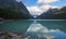 Canoeing Lake Louise, Banff NF