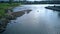 Canoeing on lake upper coomera gold coast Queensland Australia