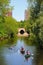 Canoeists on the River Tame, Tamworth.