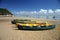 Canoes on Beach