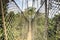 Canopy walkway in Kakum National Park, Ghana, West Africa