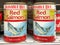 Cans of Bumble Bee Red Salmon for Sale at a Supermarket