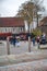 Canterbury museum with its red brick building from outside view