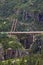 Cantilevered Suspension bridge, White Pass, near Skagway, AK