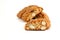 Cantucci, also known as Biscotti, famous italian almond biscuits from Tuscany