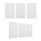 Canvas painting empty wall mockup