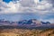 Canyon badlands and rockies lanadscape