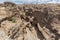 Canyon de sesriem Namibia, seen from above.