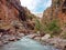 Canyon in Dena mountain, Zagros