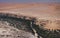 Canyon and dried river near Namib Desert, Africa