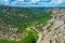 Canyon of Lobos river viewed from La Galiana viewpoint, Spain